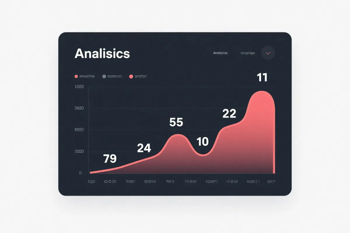 数据阅读与趋势分析示意
